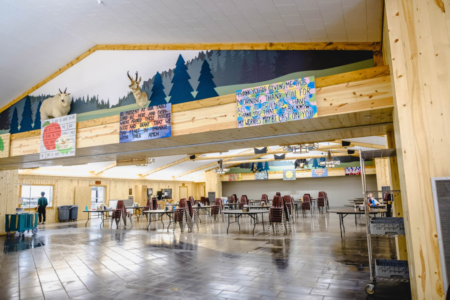Camp Tecumseh Dining Hall